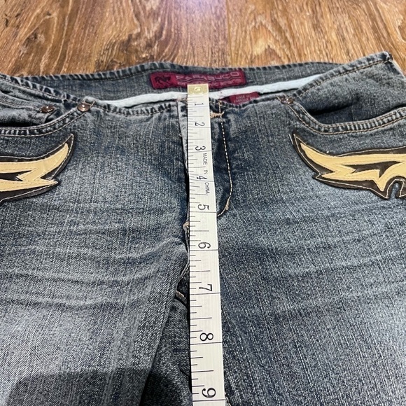 Vintage parasuco jeans short size 28 with beige leather details - Picture 5 of 8